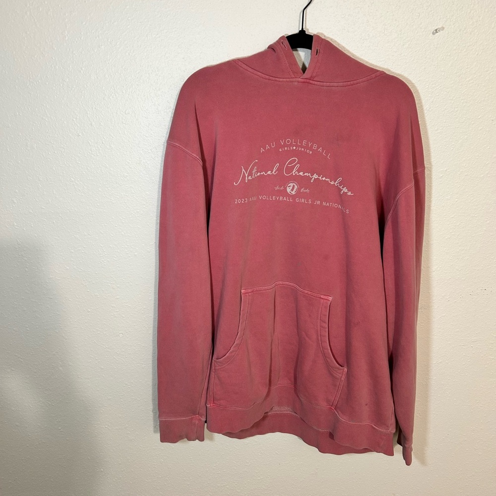 Pink AAU Volleyball Hoodie